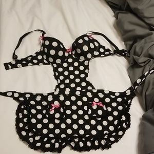 Cute maid babydoll lingerie